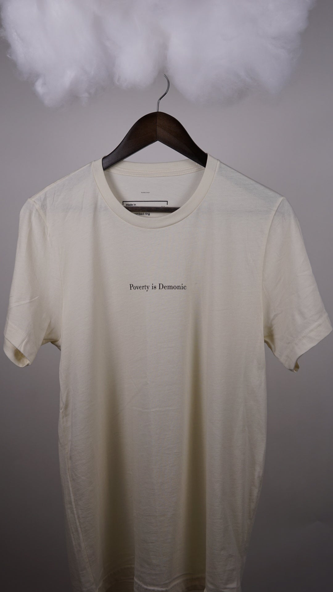 Poverty is Demonic Tee