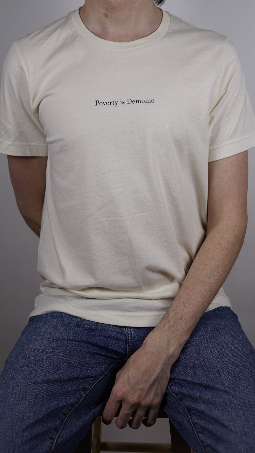 Poverty is Demonic Tee